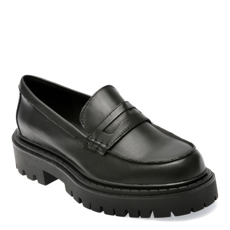 Pantofi ALDO negri, BIGSTRUT009, din piele naturala, femei