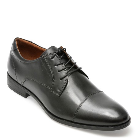 Pantofi ALDO negri, CORTLEYFLEX001, din piele naturala, barbati