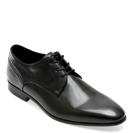 Pantofi ALDO negri, DELFORDFLEX009, din piele naturala, barbati