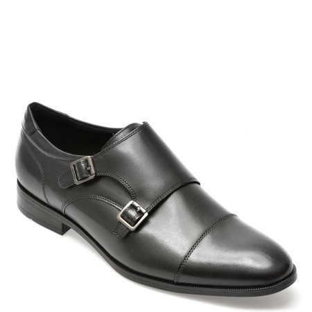 Pantofi ALDO negri, HOLTLANFLEX001, din piele naturala, barbati