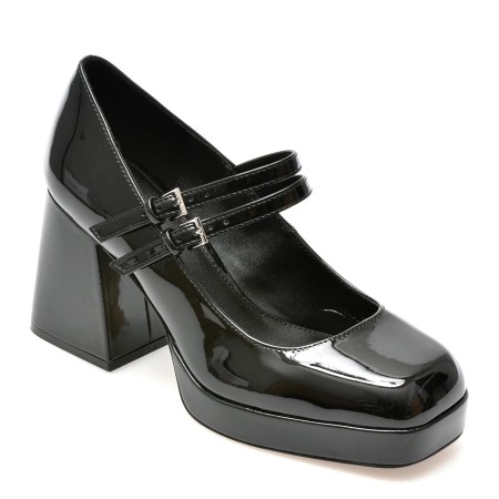 Pantofi ALDO negri, MANDA001, din piele ecologica, femei