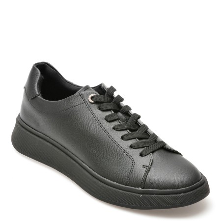 Pantofi casual  ALDO negri, 13711585, din piele ecologica, barbati