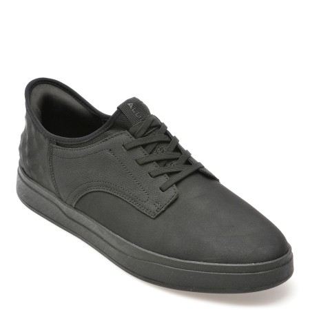 Pantofi casual ALDO negri, 13711876, din piele ecologica, barbati