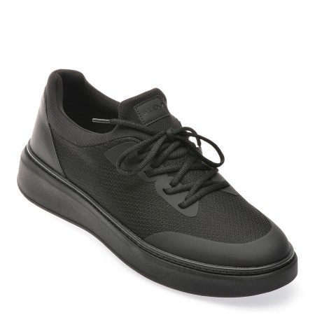 Pantofi casual ALDO negri, 13749066, din material textil, barbati