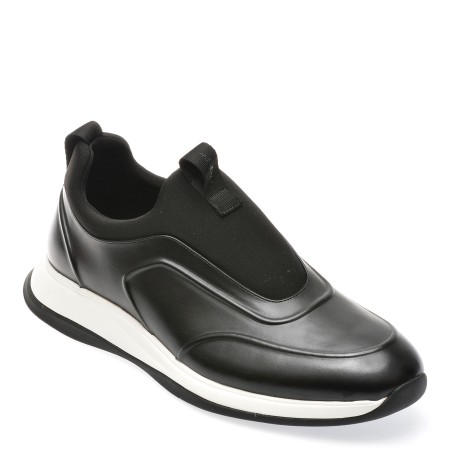 Pantofi casual ALDO negri, 13750383, din piele ecologica, barbati