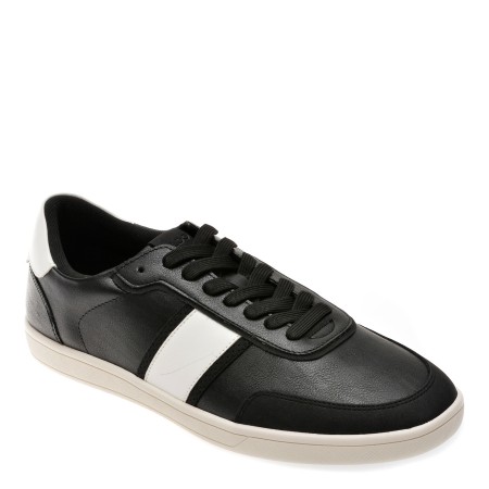 Pantofi casual ALDO negri, 13750531, din piele ecologica, barbati