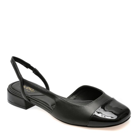 Pantofi casual ALDO negri, AMANDINE0011,piele ecologica, femei