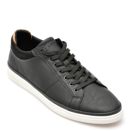 Pantofi casual ALDO negri, FINESPEC001, din piele ecologica, barbati
