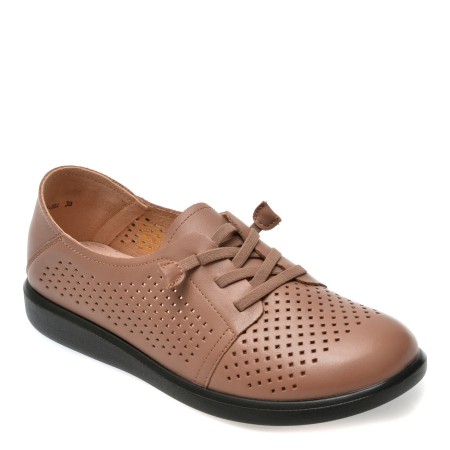 Pantofi casual FLAVIA PASSINI maro, 3507801, din piele naturala, femei