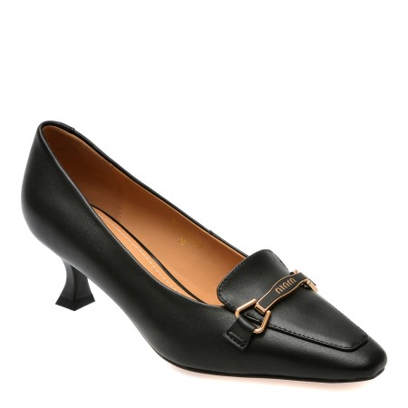 Pantofi casual FLAVIA PASSINI negri, 23, din piele naturala, femei