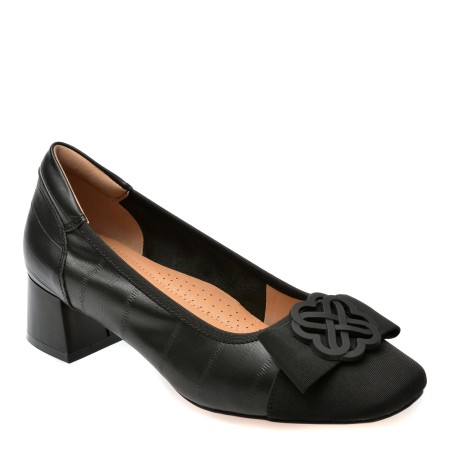 Pantofi casual FLAVIA PASSINI negri, 806, din piele naturala, femei