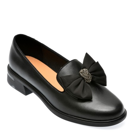 Pantofi casual FLAVIA PASSINI negri, V997G29, din piele naturala, femei