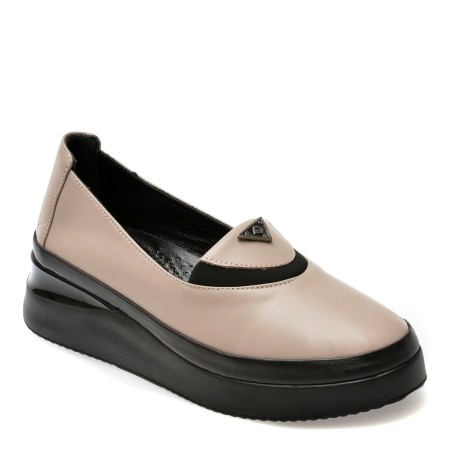 Pantofi casual GRYXX gri, 106001, din piele naturala, femei