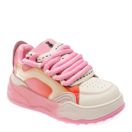 Pantofi casual GRYXX roz, 35611, din piele naturala, femei