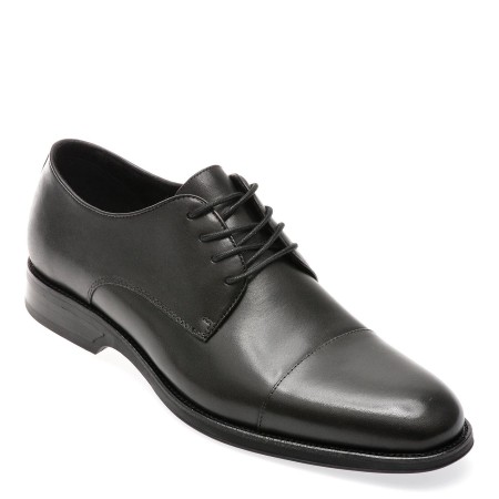 Pantofi eleganti ALDO negri, 13749059, din piele naturala, barbati