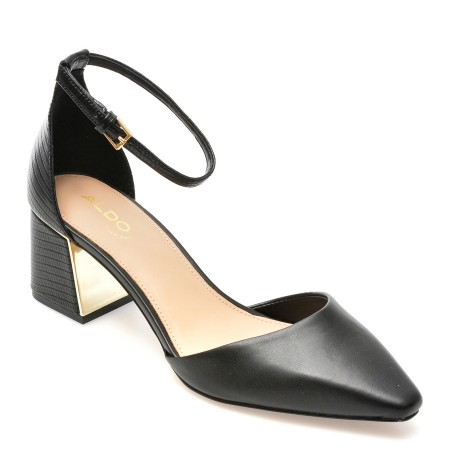 Pantofi eleganti ALDO negri, TINCTUM007, din piele ecologica, femei