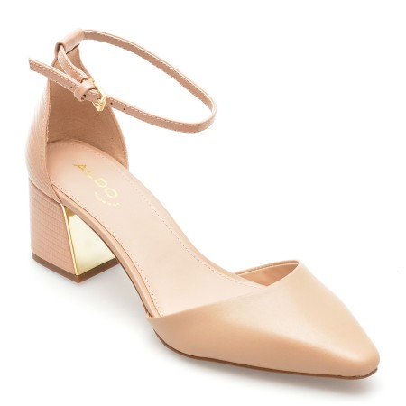 Pantofi eleganti ALDO nude, TINCTUM270, din piele ecologica, femei