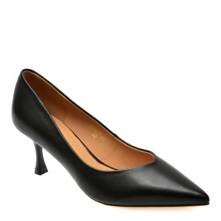 Pantofi eleganti EPICA negri, 6, din piele naturala, femei