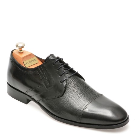 Pantofi eleganti LE COLONEL negri, 487951, din piele naturala, barbati