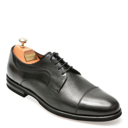 Pantofi eleganti LE COLONEL negri, 638601, din piele naturala, barbati