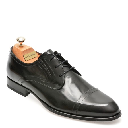 Pantofi eleganti LE COLONEL negri, 680111, din piele naturala, barbati
