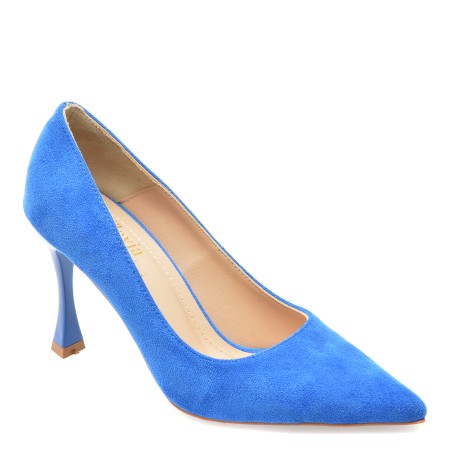 Pantofi FLAVIA PASSINI albastri, 970, din material textil, femei