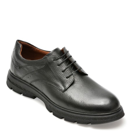 Pantofi GRYXX negri, 40451, din piele naturala, barbati
