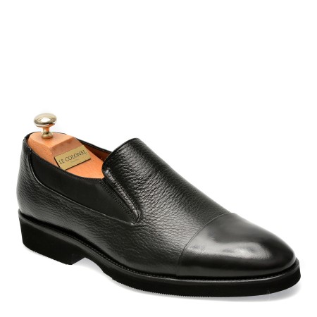 Pantofi LE COLONEL negri, 49879, din piele naturala, barbati
