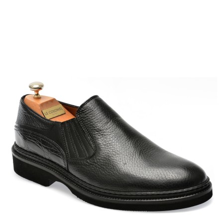Pantofi LE COLONEL negri, 61730, din piele naturala, barbati
