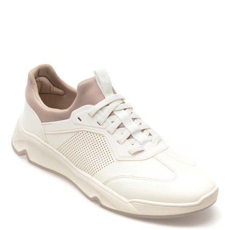 Pantofi sport ALDO albi, 13713834, din piele ecologica, barbati
