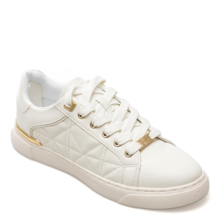 Pantofi sport ALDO albi, ICONISPEC100, din piele ecologica, femei