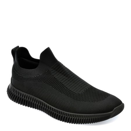 Pantofi sport ALDO negri, AKAI001, din material textil, barbati