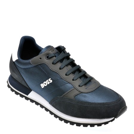 Pantofi sport BOSS bleumarin, 8133, din material textil, barbati