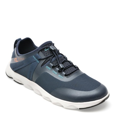 Pantofi sport CLARKS bleumarin, ATL COAST ROCK, din material textil, barbati