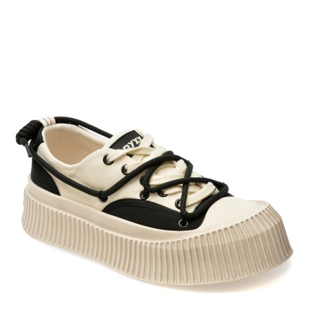 Pantofi sport GRYXX albi, H738529, din material textil, femei