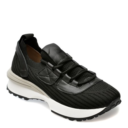 Pantofi sport GRYXX negri, 544ST1, din material textil, femei