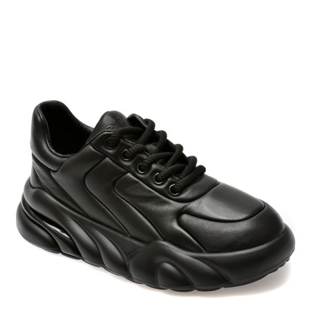Pantofi sport GRYXX negri, 66025, din piele naturala, barbati