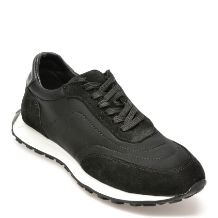 Pantofi sport GRYXX negri, KL24021, din material textil, barbati