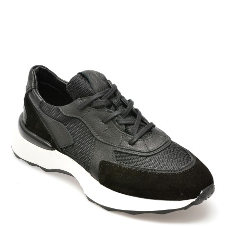 Pantofi sport GRYXX negri, M72051, din material textil, barbati