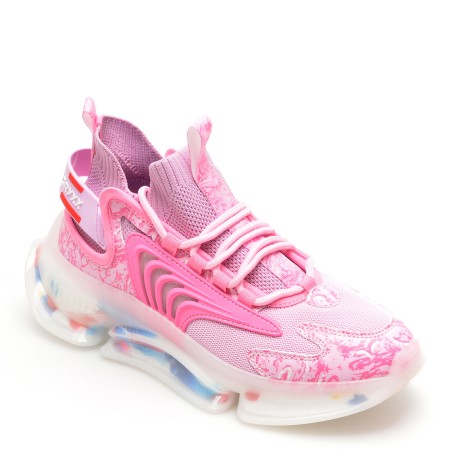 Pantofi sport GRYXX roz, 21016, din piele ecologica, femei