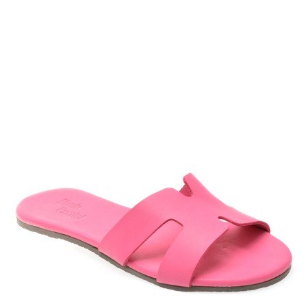 Papuci casual FLAVIA PASSINI roz, 206, din piele naturala, femei