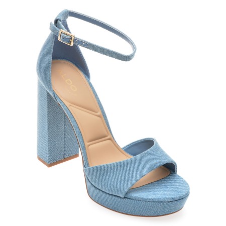Sandale casual ALDO bleumarin, 13706595, din material textil, femei