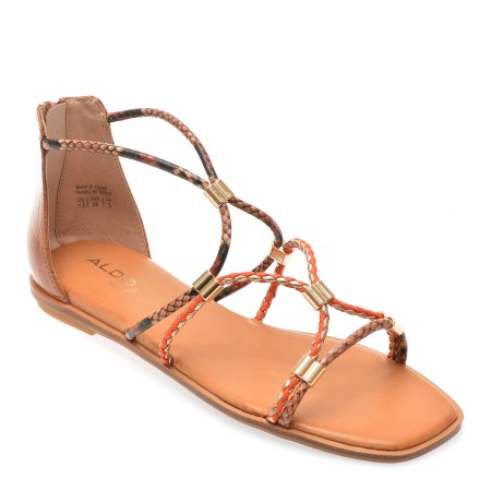 Sandale casual ALDO multicolor, 13741620, din piele ecologica, femei