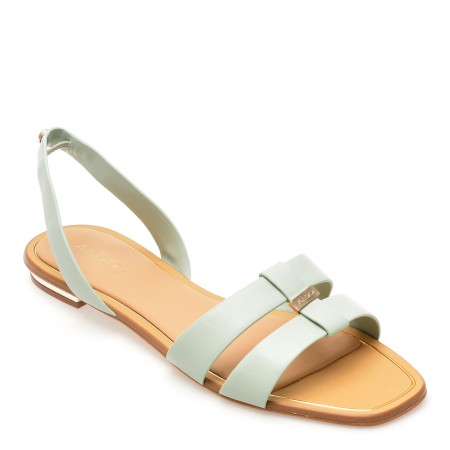 Sandale casual ALDO verzi, 13740419, din piele ecologica, femei