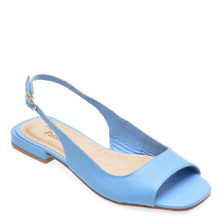 Sandale casual FLAVIA PASSINI albastre, 358504, din piele naturala, femei