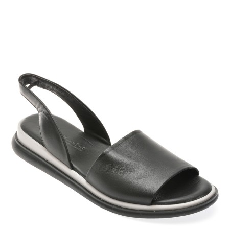 Sandale casual FLAVIA PASSINI negre, 347857, din piele naturala, femei