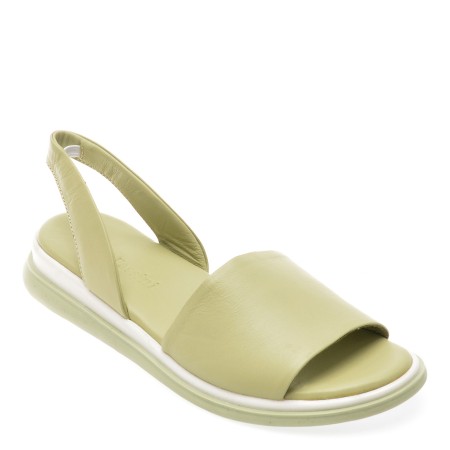Sandale casual FLAVIA PASSINI verzi, 347857, din piele naturala, femei