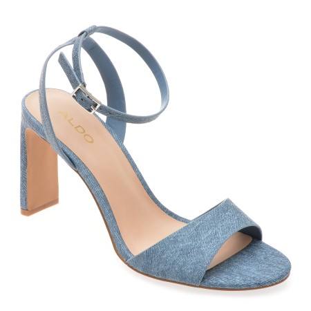 Sandale elegante ALDO albastre, 13734055, din piele ecologica, femei