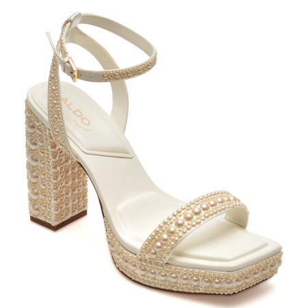 Sandale elegante ALDO albe, 13578812, din material textil, femei