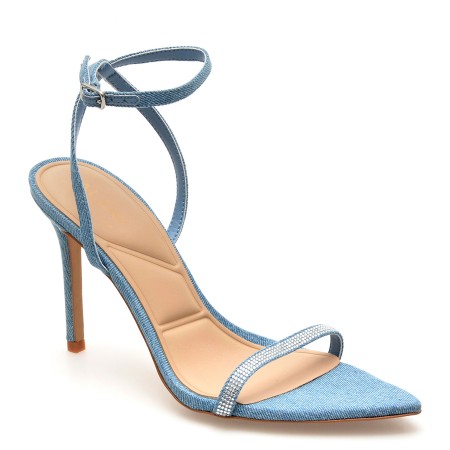 Sandale elegante ALDO bleumarin, 13707786, din material textil, femei